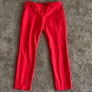 Express Women’s Columnist Red Dress Pants Size 2